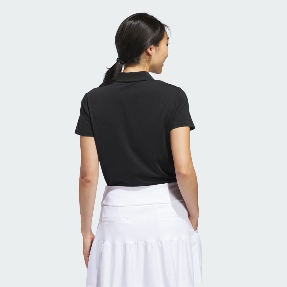 image:imageAdidas Womens Ultimate365 Solid Polo ShirtBlack