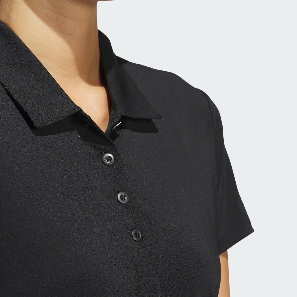 image:imageAdidas Womens Ultimate365 Solid Polo ShirtBlack