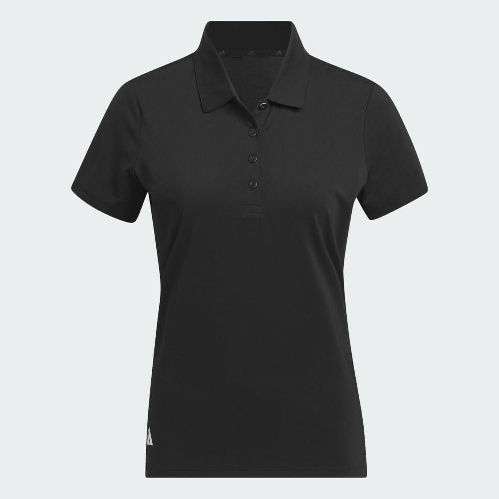 image:imageAdidas Womens Ultimate365 Solid Polo ShirtBlack