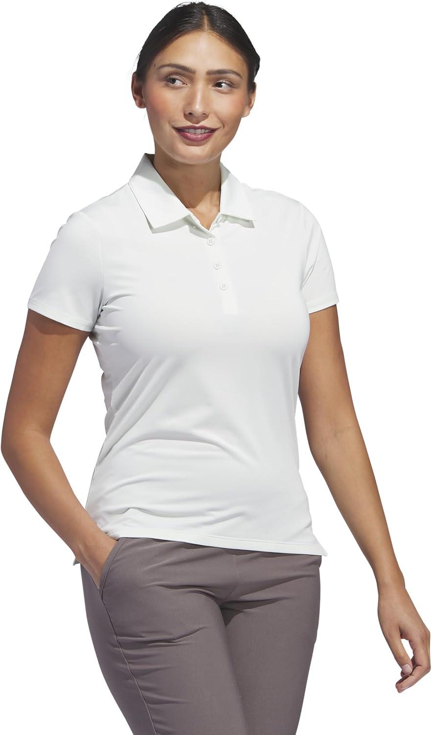 image:imageAdidas Womens Ultimate365 Solid Polo ShirtCrystal Jade