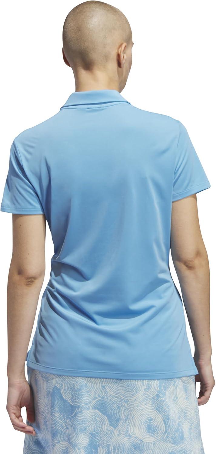 image:imageAdidas Womens Ultimate365 Solid Polo ShirtSemi Blue Burst