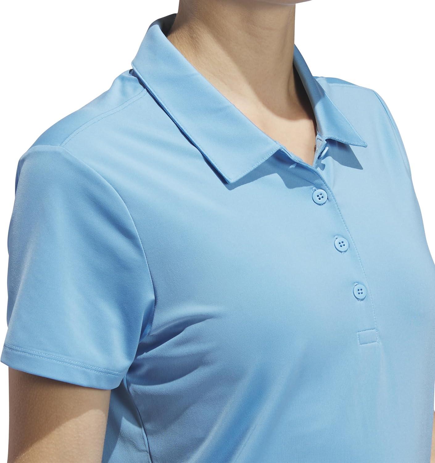 image:imageAdidas Womens Ultimate365 Solid Polo ShirtSemi Blue Burst