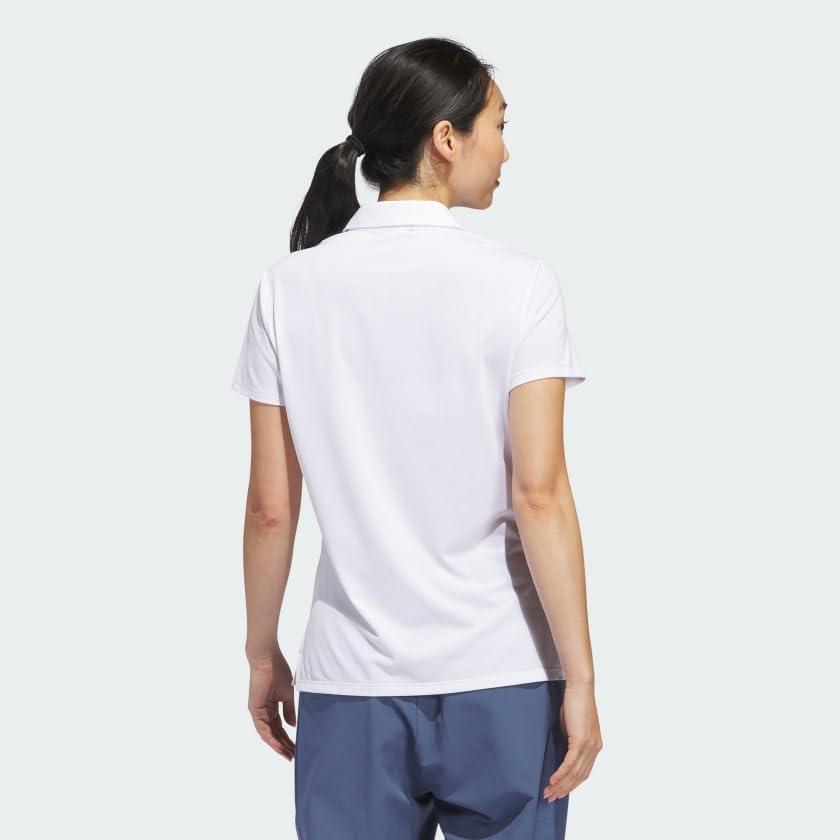 image:imageAdidas Womens Ultimate365 Solid Polo ShirtWhite