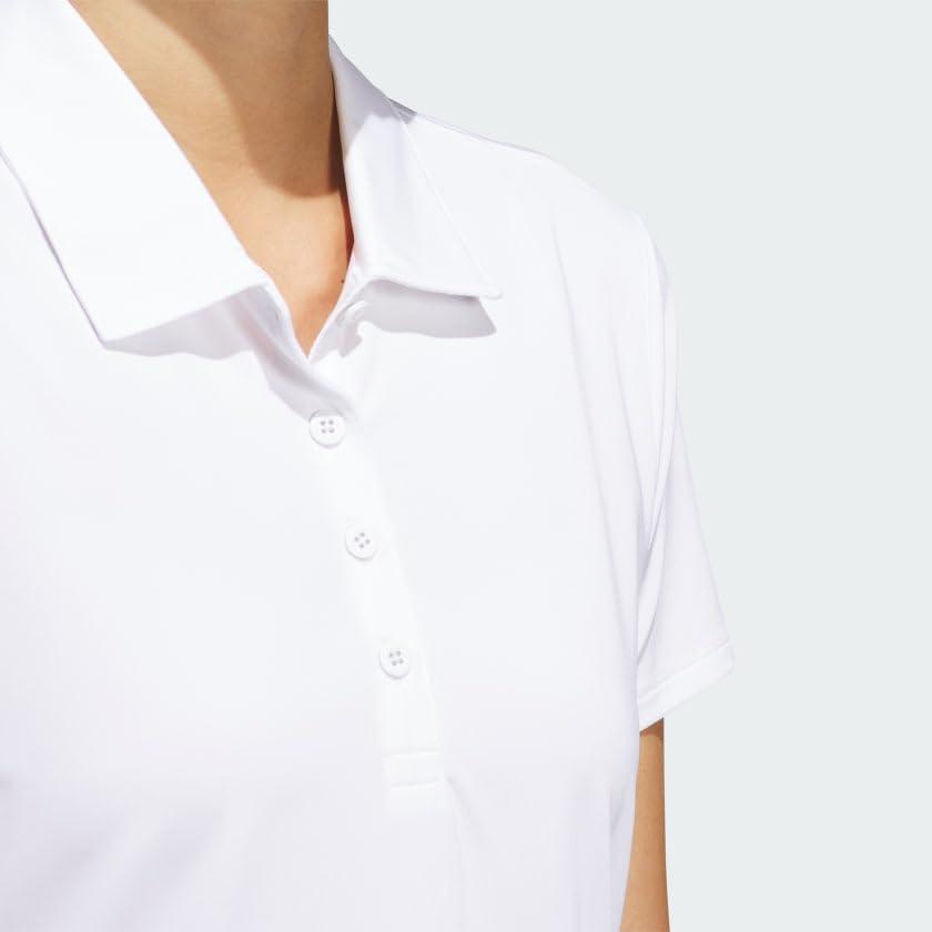 image:imageAdidas Womens Ultimate365 Solid Polo ShirtWhite