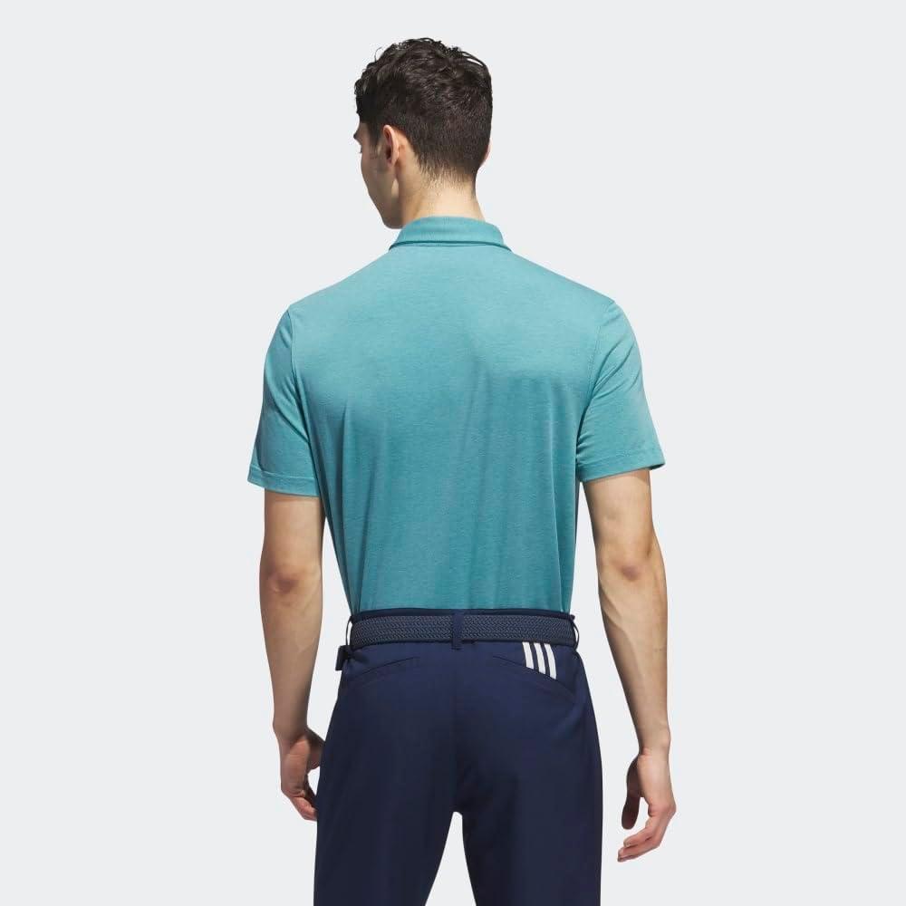 image:imageadidas Mens Goto Golf Polo ShirtArctic Fusion Melange