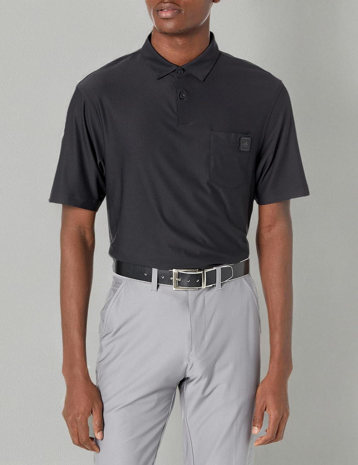 image:imageadidas Mens Goto Golf Polo ShirtBlack 22