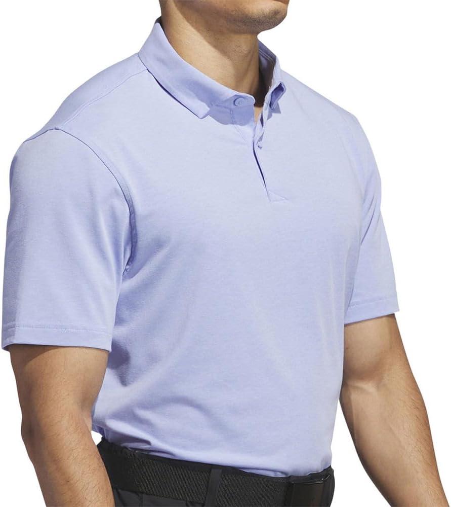 image:imageadidas Mens Goto Golf Polo ShirtBlue Spark Melange