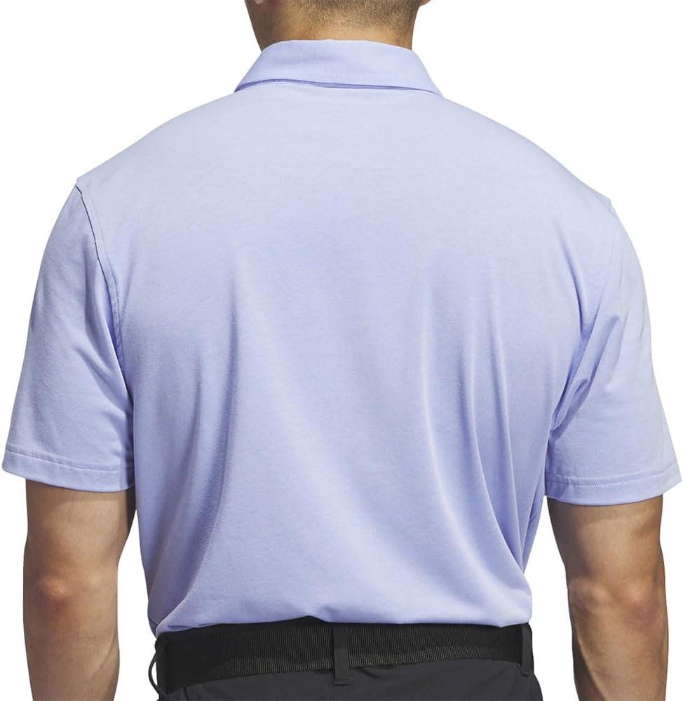 image:imageadidas Mens Goto Golf Polo ShirtBlue Spark Melange