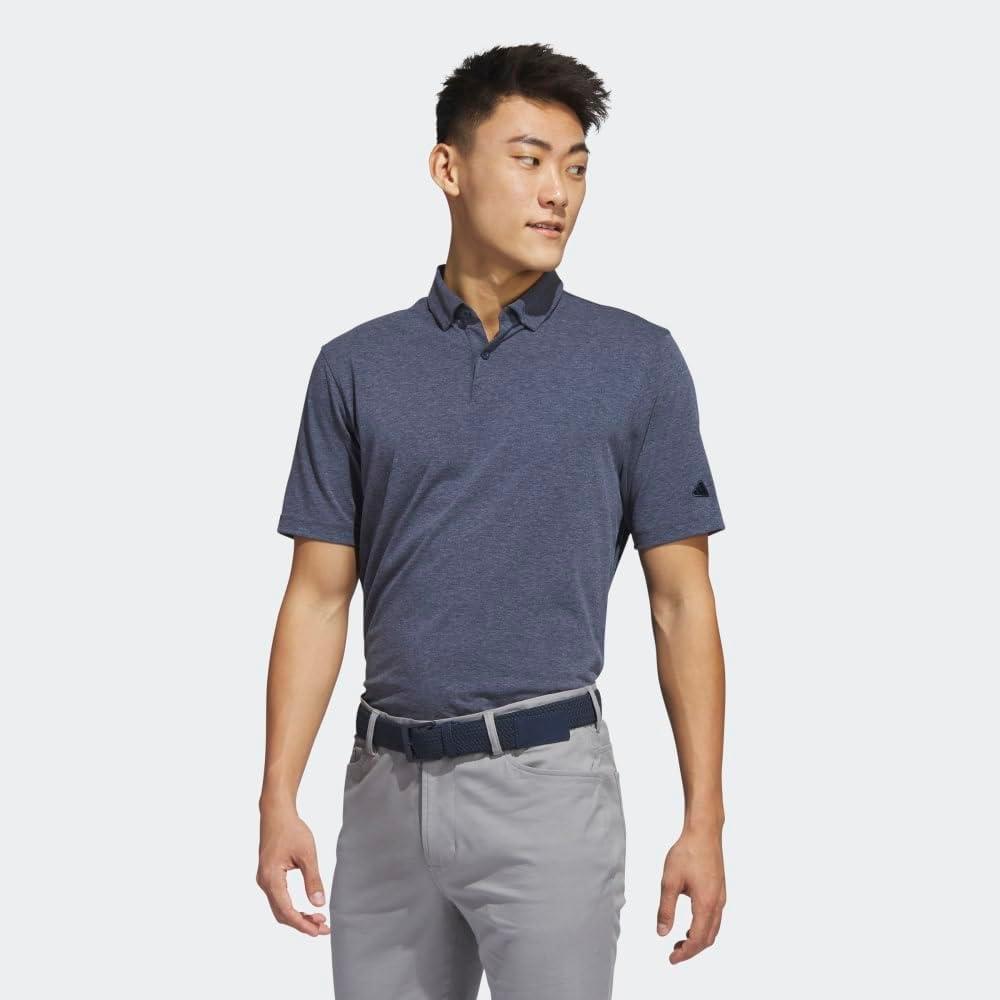 image:imageadidas Mens Goto Golf Polo ShirtCollegiate Navy Melange
