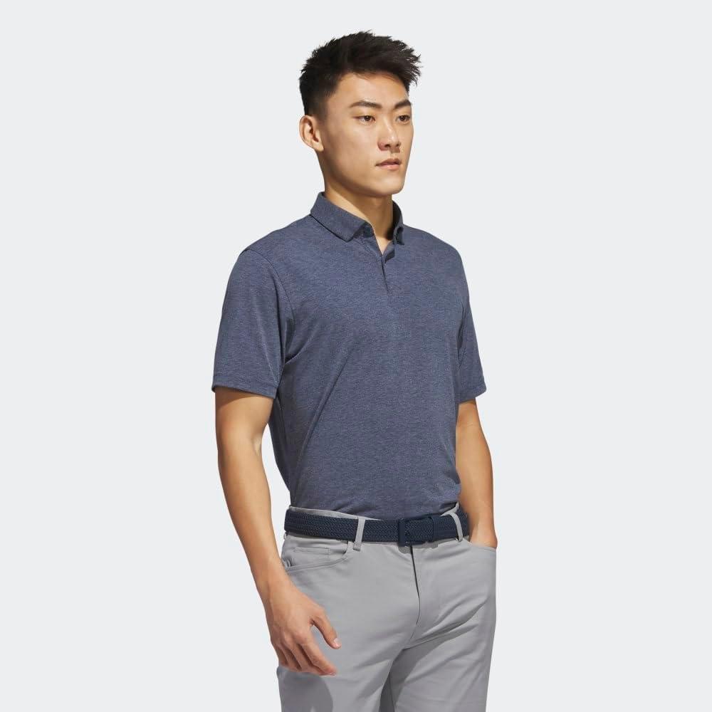image:imageadidas Mens Goto Golf Polo ShirtCollegiate Navy Melange