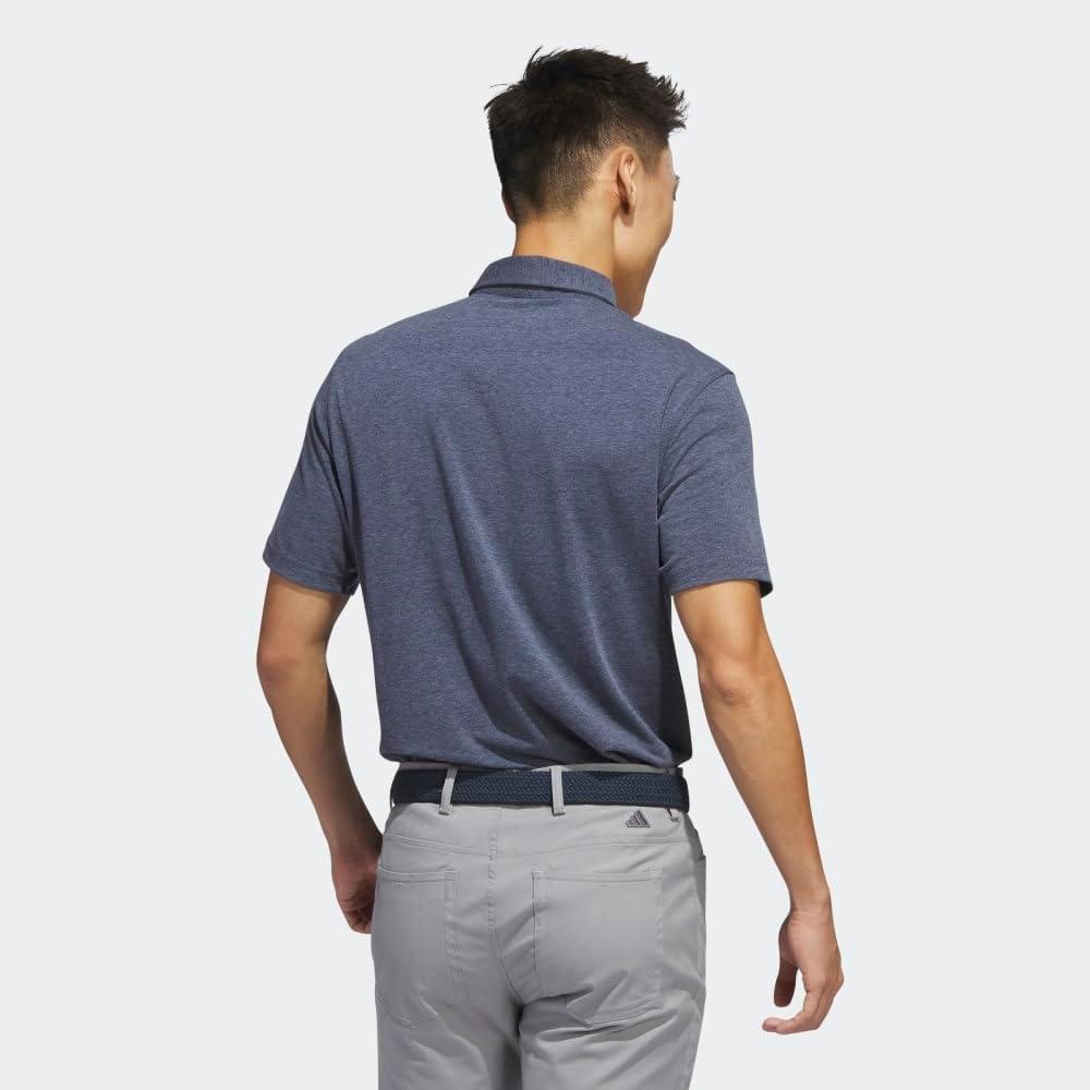 image:imageadidas Mens Goto Golf Polo ShirtCollegiate Navy Melange