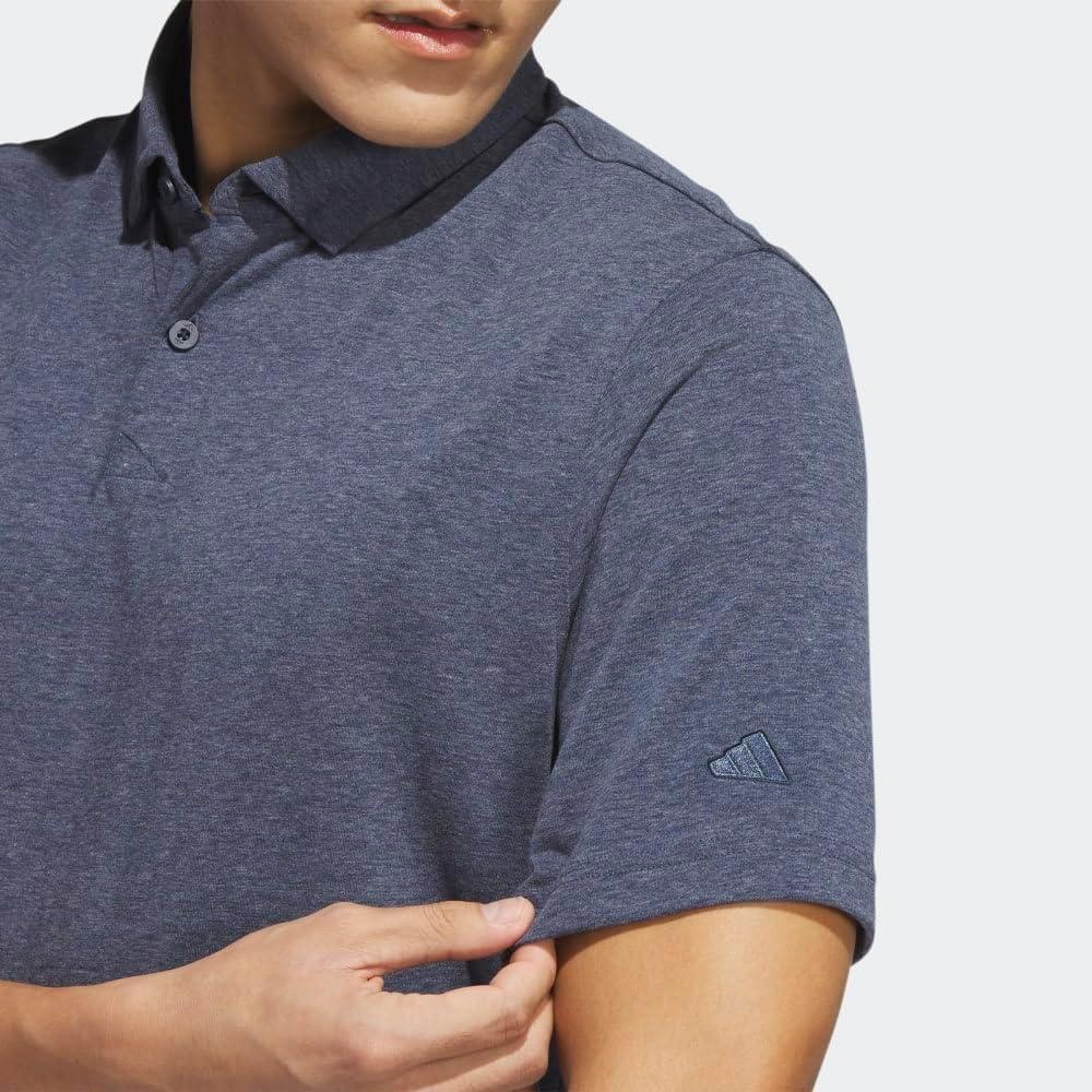 image:imageadidas Mens Goto Golf Polo ShirtCollegiate Navy Melange