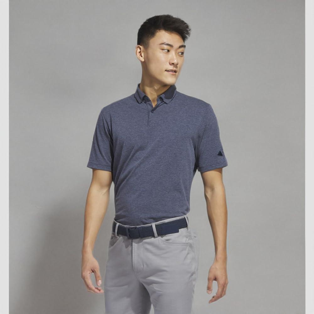 image:imageadidas Mens Goto Golf Polo ShirtCollegiate Navy Melange