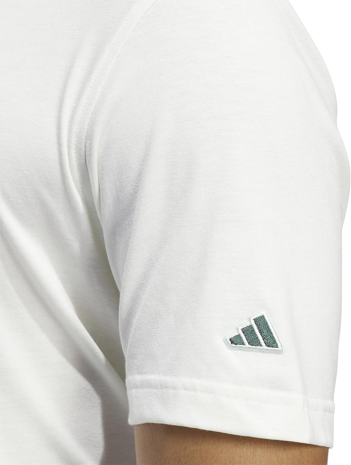 image:imageadidas Mens Goto Golf Polo ShirtCrystal Jade