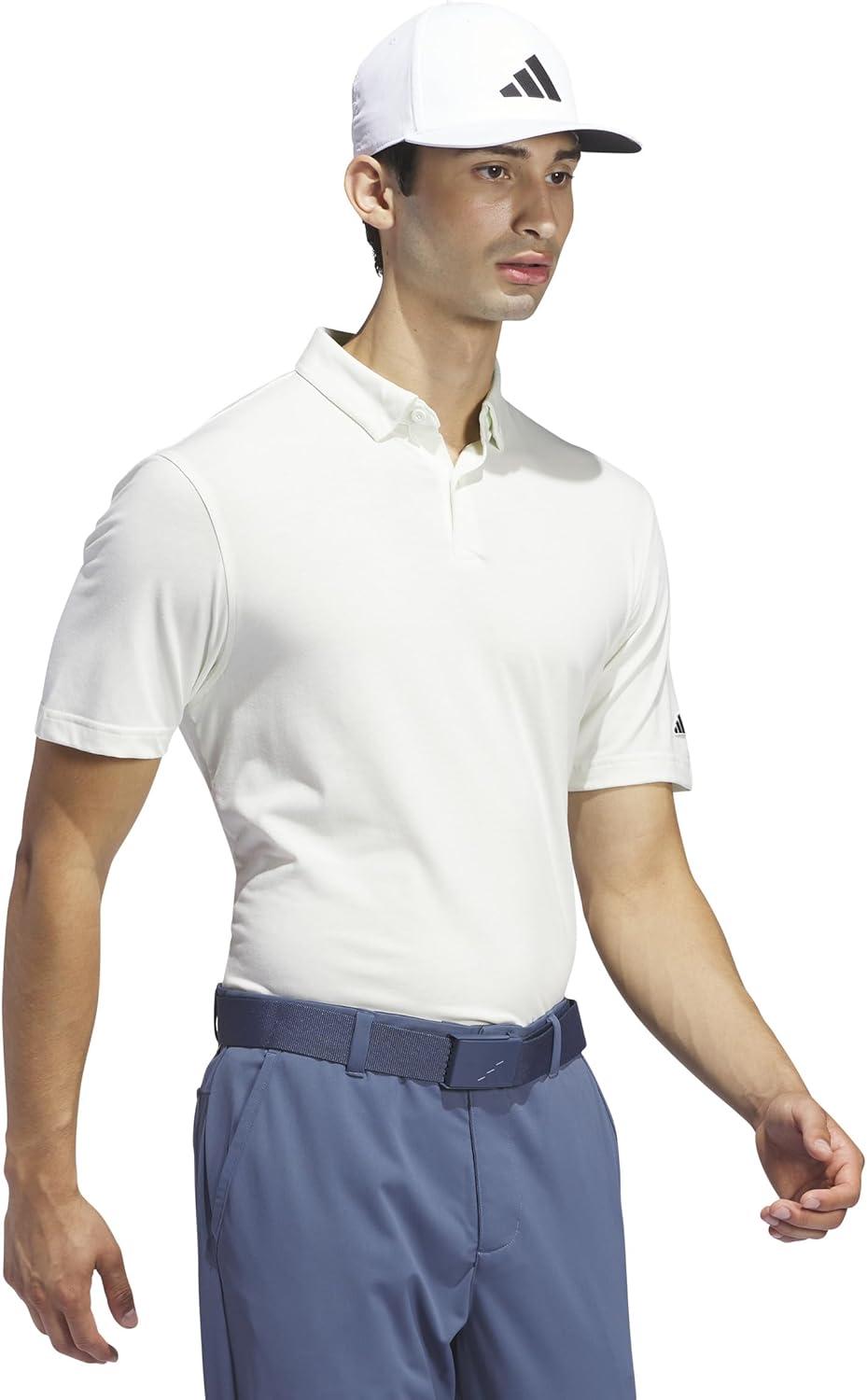 image:imageadidas Mens Goto Golf Polo ShirtCrystal Jade