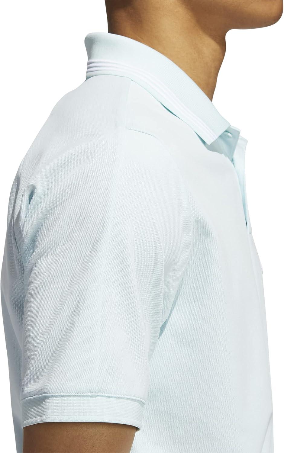 image:imageadidas Mens Goto Golf Polo ShirtHalo MintWhite