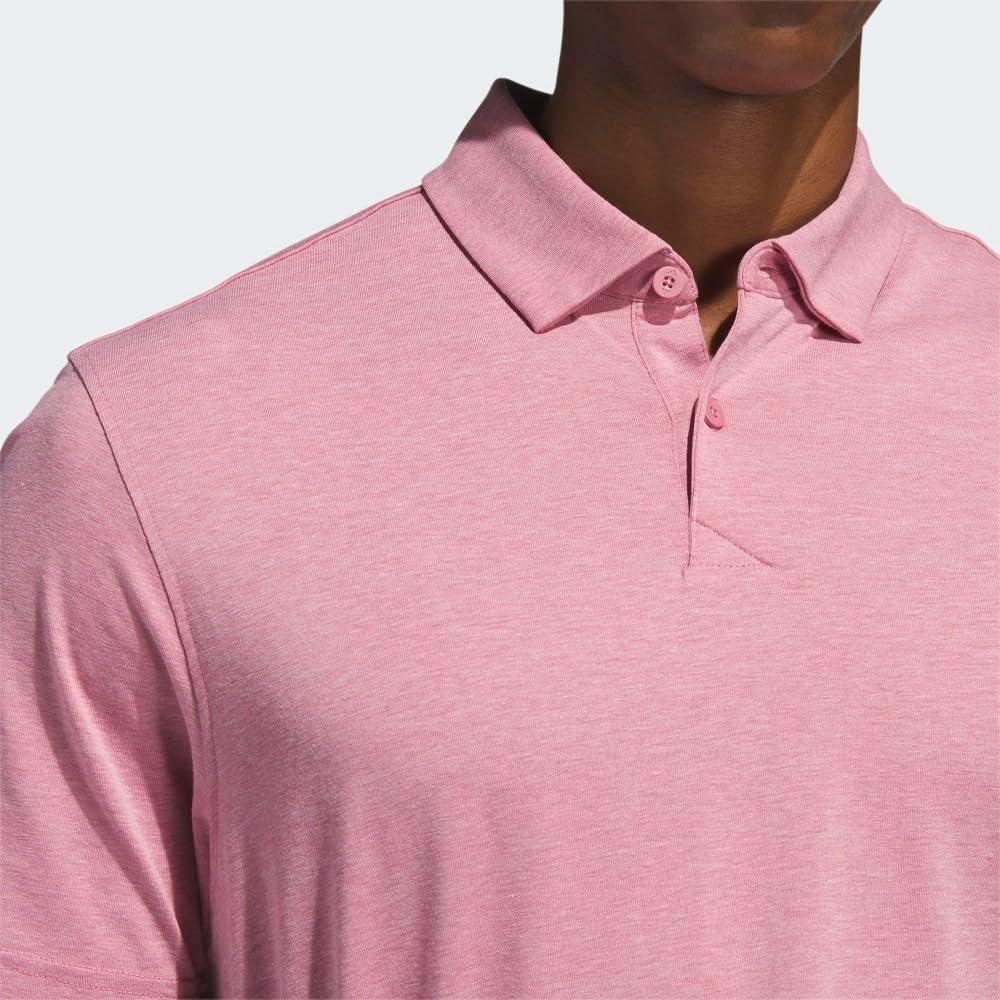 image:imageadidas Mens Goto Golf Polo ShirtPink Strata