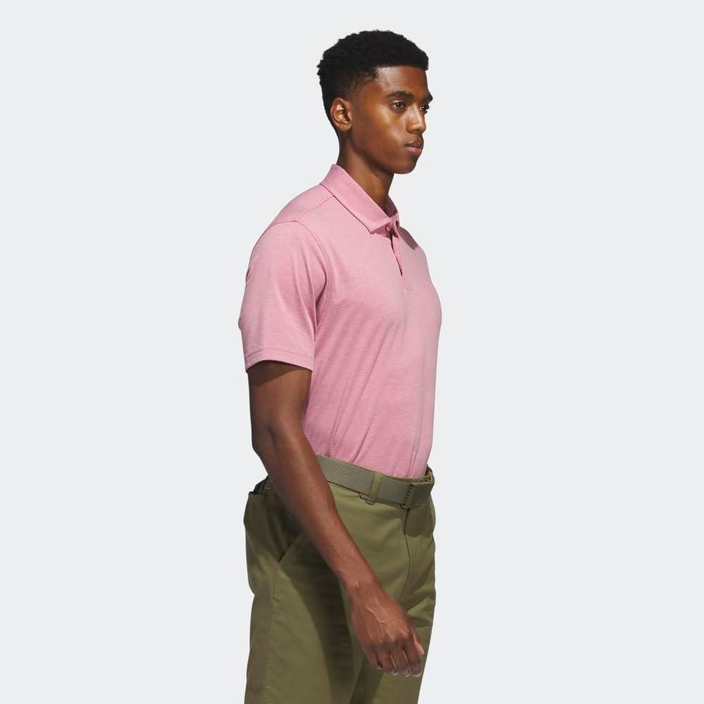 image:imageadidas Mens Goto Golf Polo ShirtPink Strata