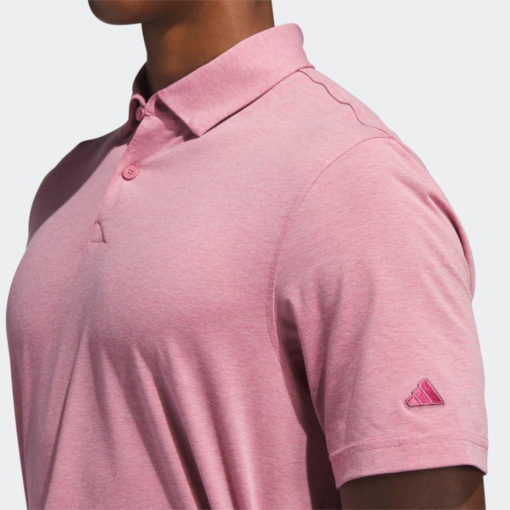 image:imageadidas Mens Goto Golf Polo ShirtPink Strata