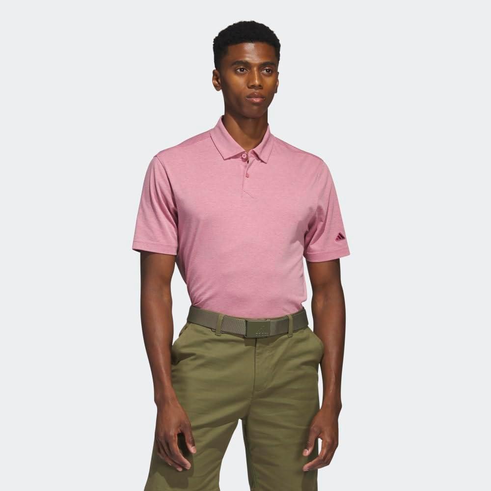 image:imageadidas Mens Goto Golf Polo ShirtPink Strata