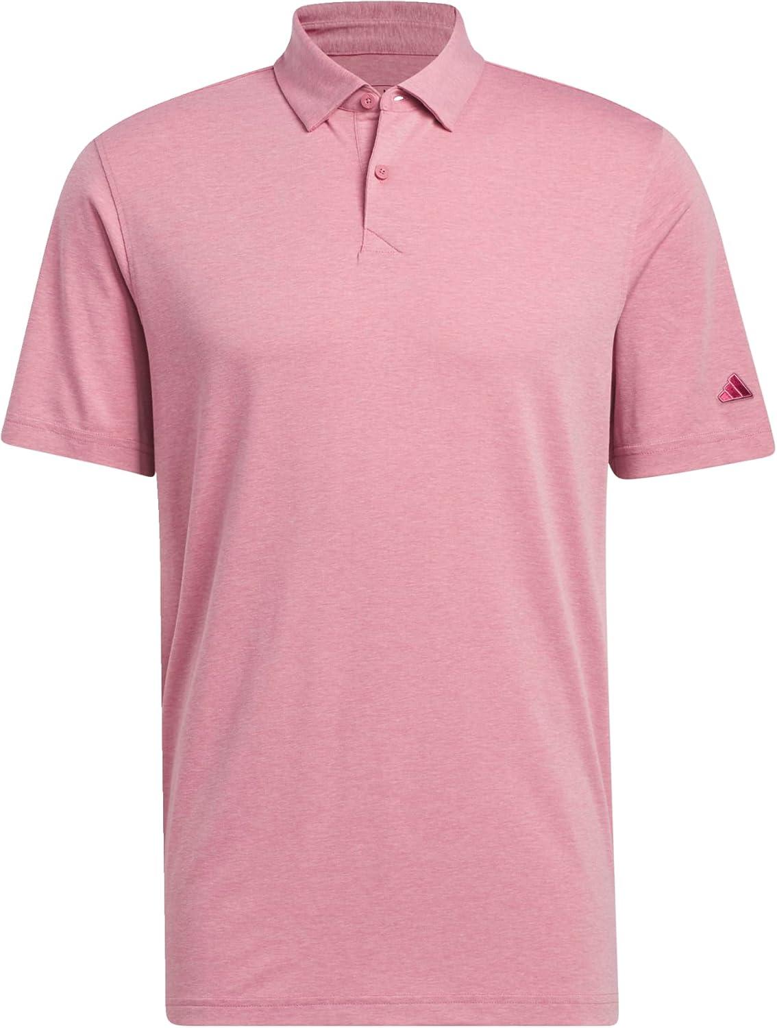 image:imageadidas Mens Goto Golf Polo ShirtPink Strata