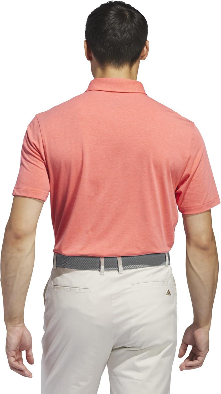 image:imageadidas Mens Goto Golf Polo ShirtPreloved Scarlet Melange