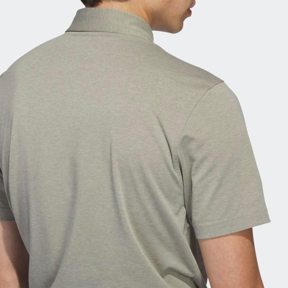 image:imageadidas Mens Goto Golf Polo ShirtSilver Pebble Melange