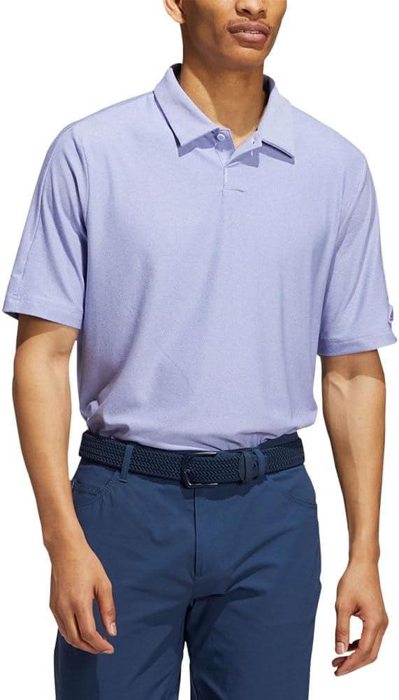 image:imageadidas Mens Goto Golf Polo ShirtViolet Tone
