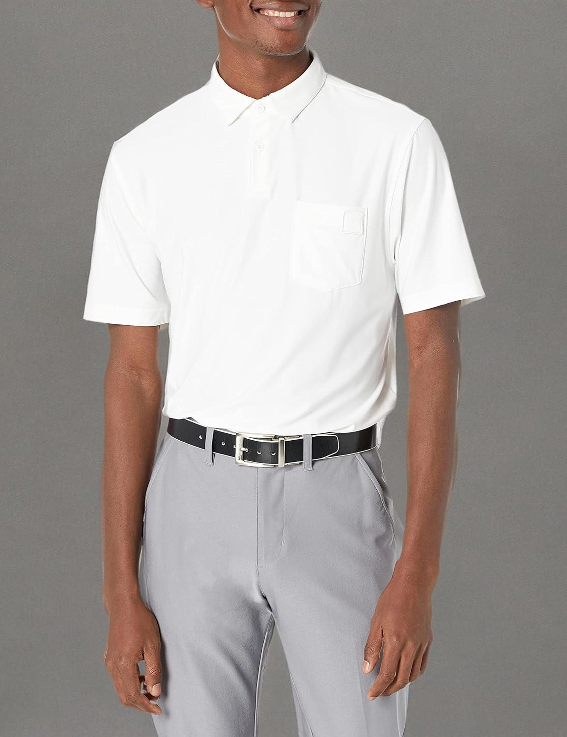 image:imageadidas Mens Goto Golf Polo ShirtWhite