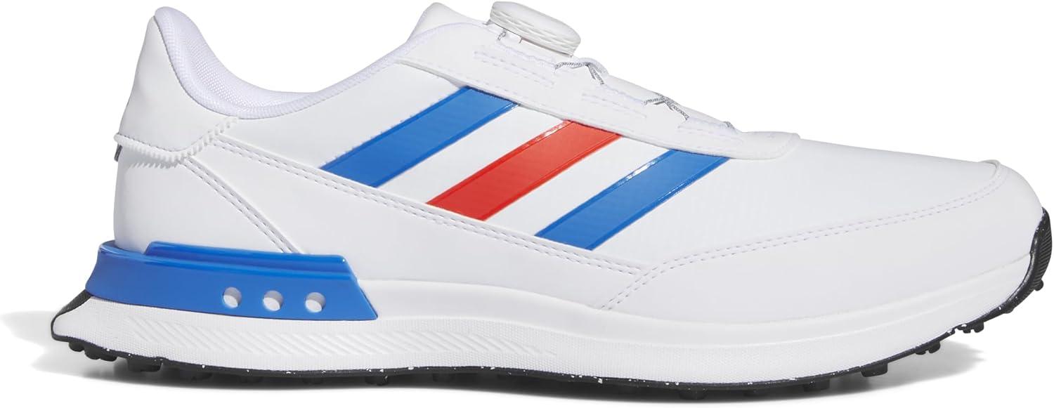 image:imageadidas Mens S2g Spikeless Boa 24 Golf ShoesFootwear WhiteBright RoyalBright Red