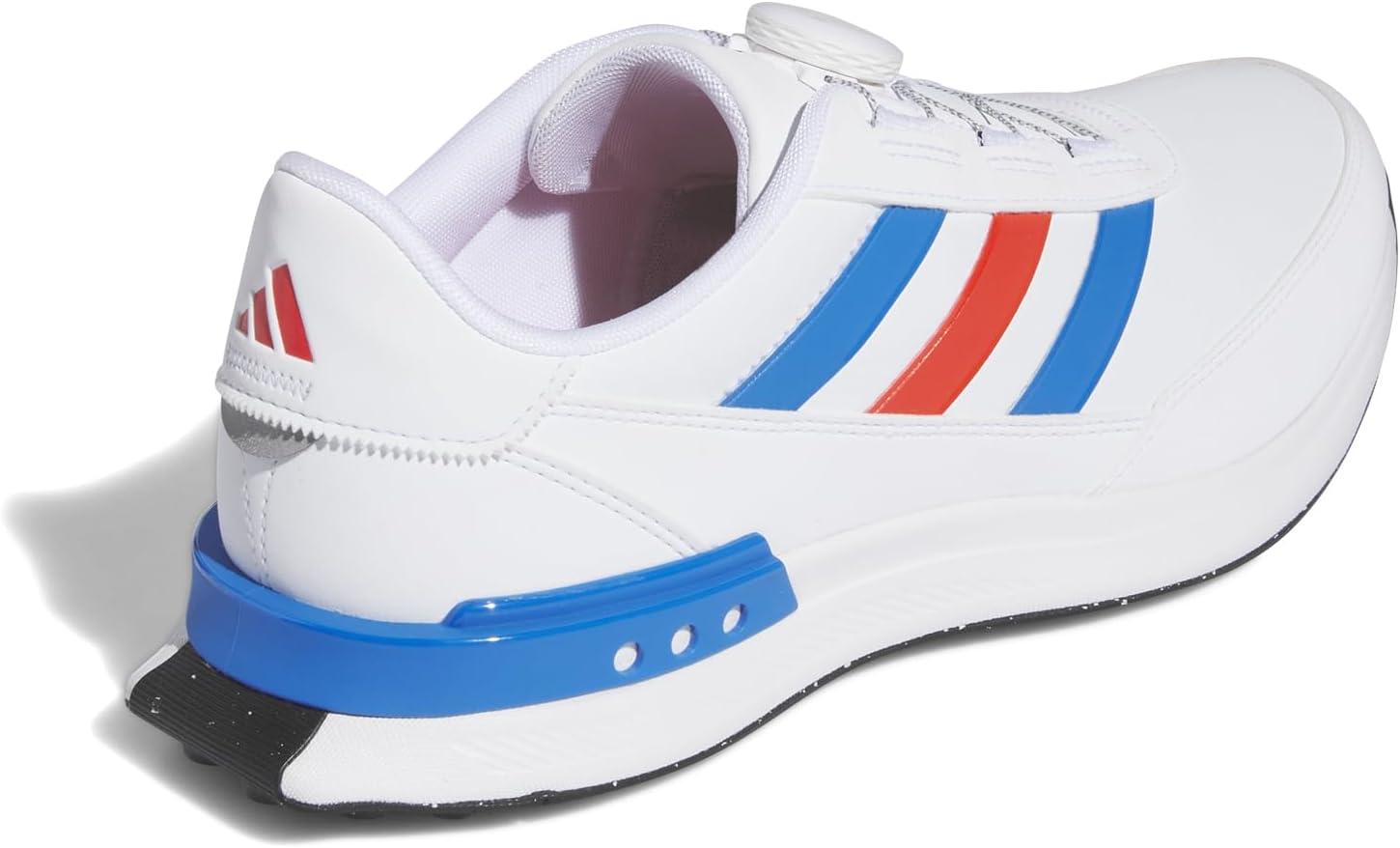 image:imageadidas Mens S2g Spikeless Boa 24 Golf ShoesFootwear WhiteBright RoyalBright Red