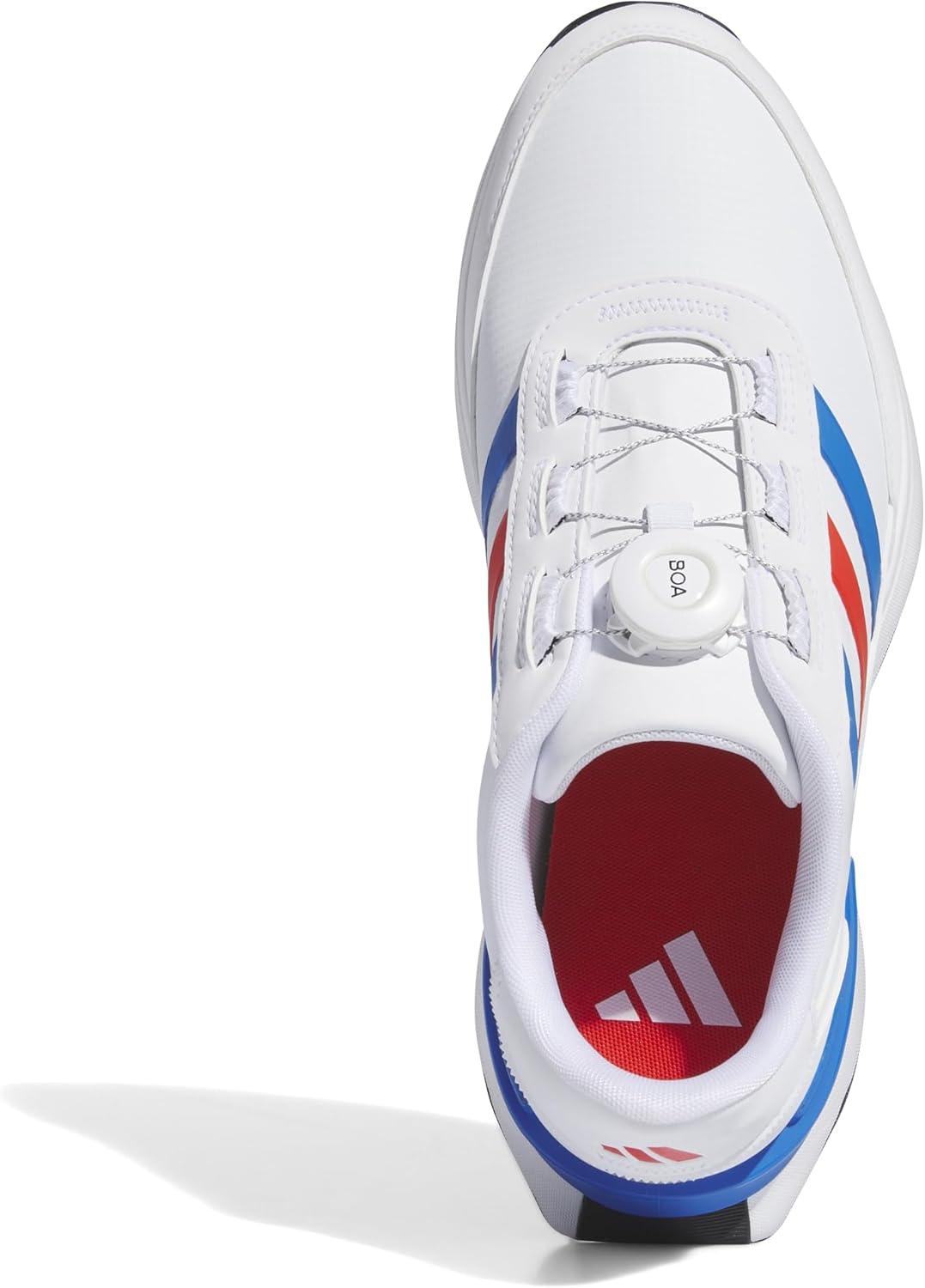 image:imageadidas Mens S2g Spikeless Boa 24 Golf ShoesFootwear WhiteBright RoyalBright Red