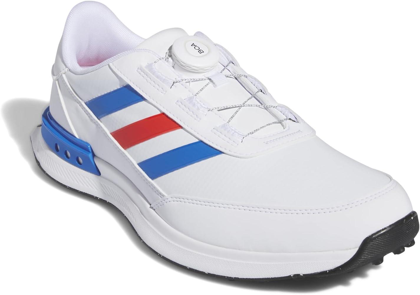image:imageadidas Mens S2g Spikeless Boa 24 Golf ShoesFootwear WhiteBright RoyalBright Red