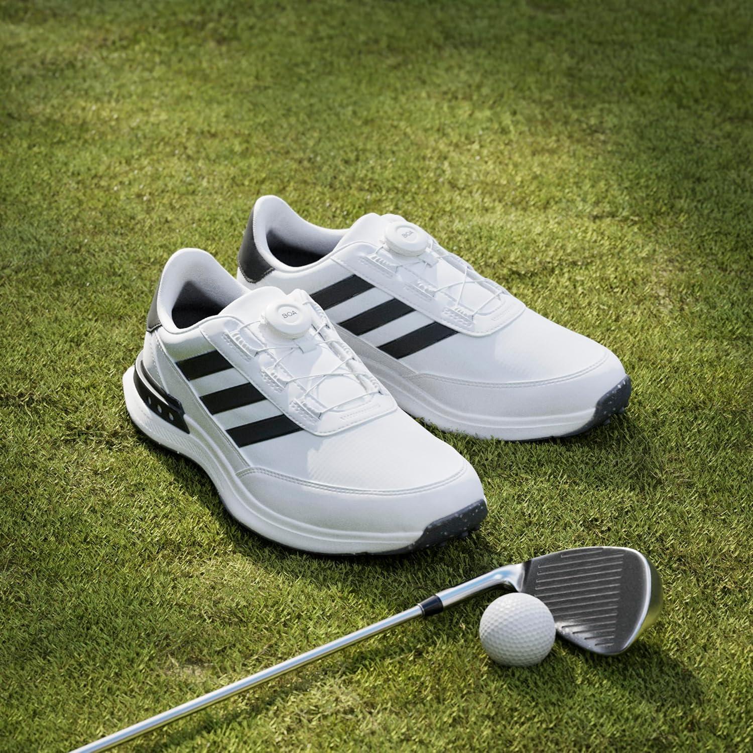 image:imageadidas Mens S2g Spikeless Boa 24 Golf ShoesFootwear WhiteCore BlackFootwear White