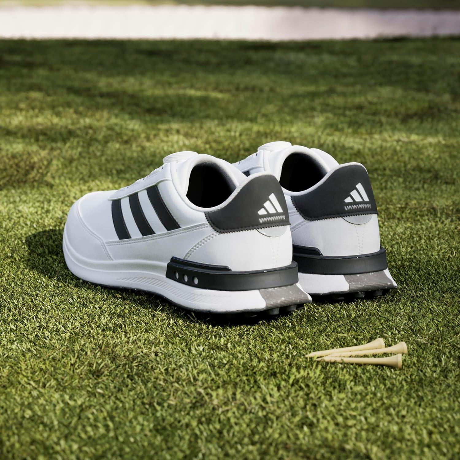 image:imageadidas Mens S2g Spikeless Boa 24 Golf ShoesFootwear WhiteCore BlackFootwear White