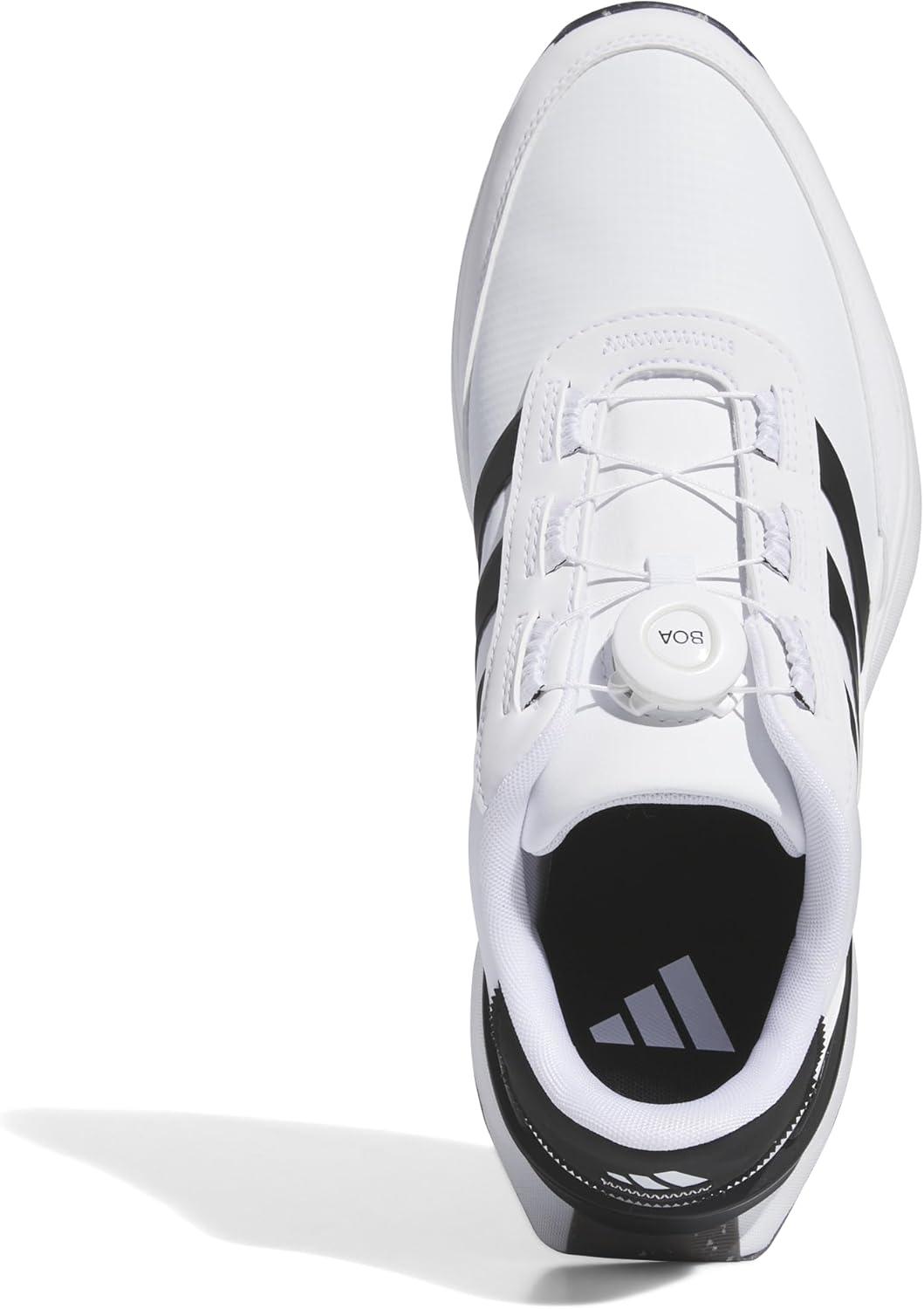 image:imageadidas Mens S2g Spikeless Boa 24 Golf ShoesFootwear WhiteCore BlackFootwear White