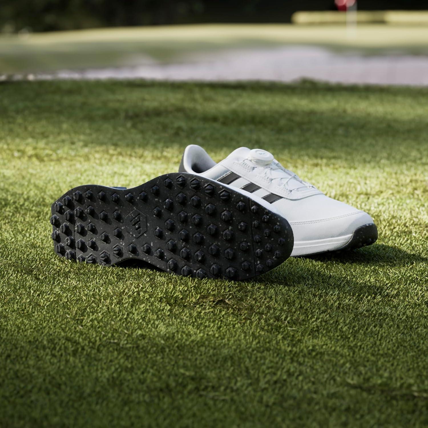 image:imageadidas Mens S2g Spikeless Boa 24 Golf ShoesFootwear WhiteCore BlackFootwear White
