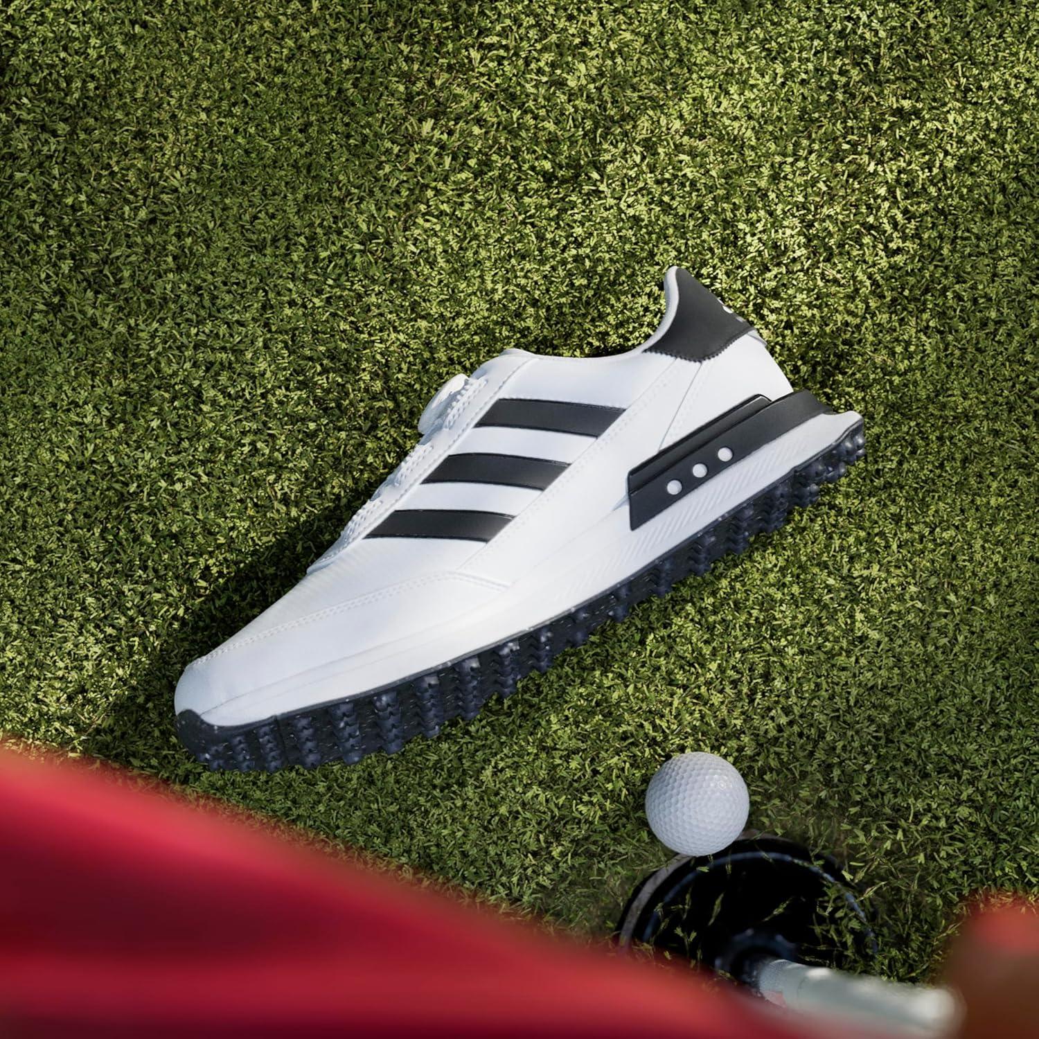 image:imageadidas Mens S2g Spikeless Boa 24 Golf ShoesFootwear WhiteCore BlackFootwear White