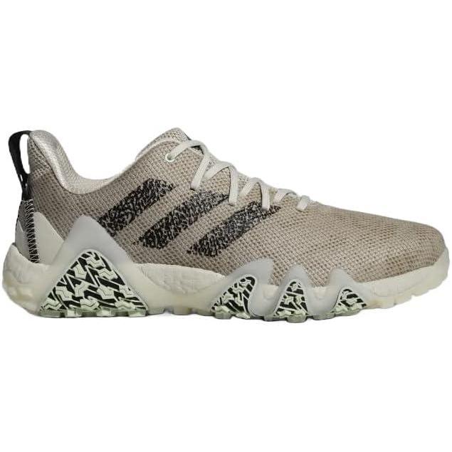 image:imageAdidas Mens Codechaos 22 Spikeless Golf ShoesClear BrownCore BlackLinen Green