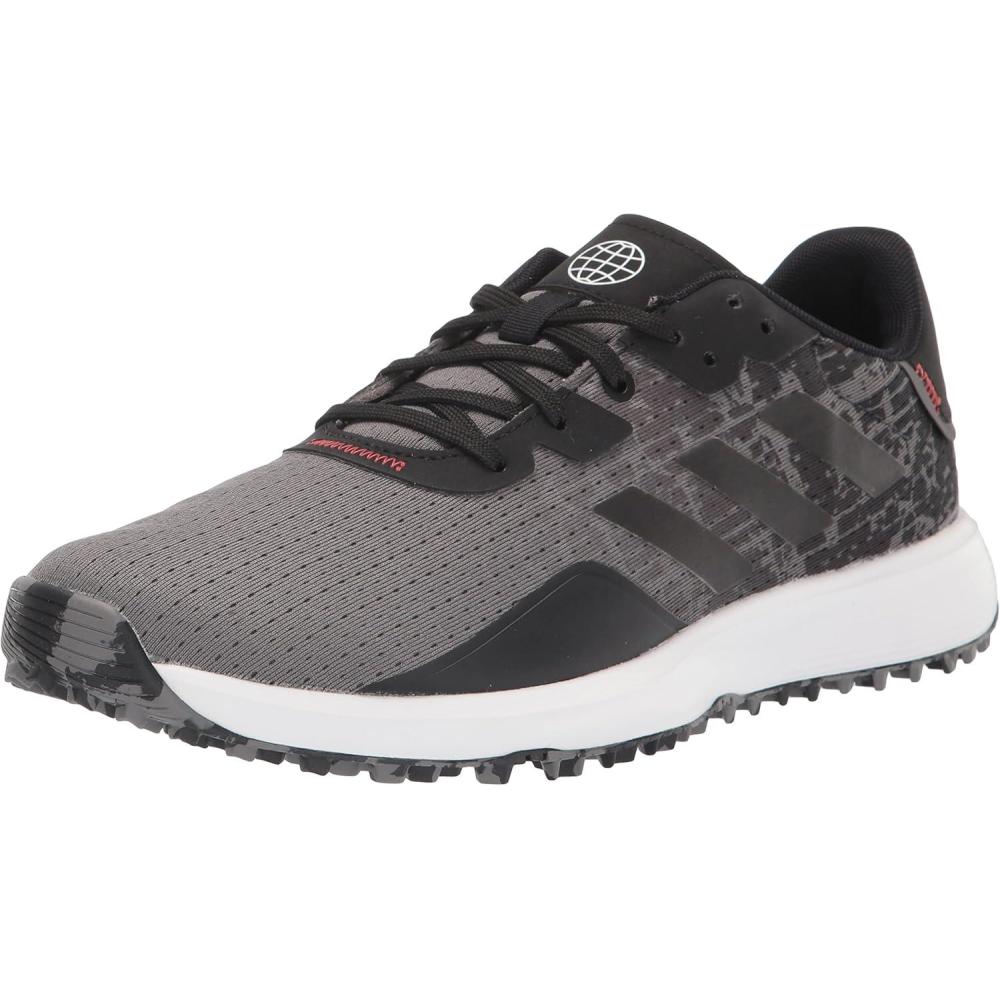 image:imageAdidas Mens S2G Sl Golf ShoesGrey FourCore BlackGrey Six