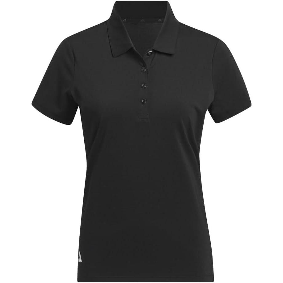 image:imageAdidas Womens Ultimate365 Solid Polo ShirtBlack
