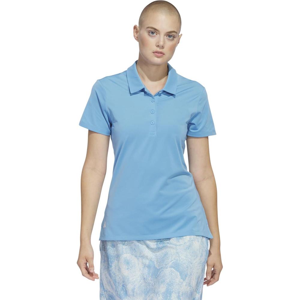 image:imageAdidas Womens Ultimate365 Solid Polo ShirtSemi Blue Burst