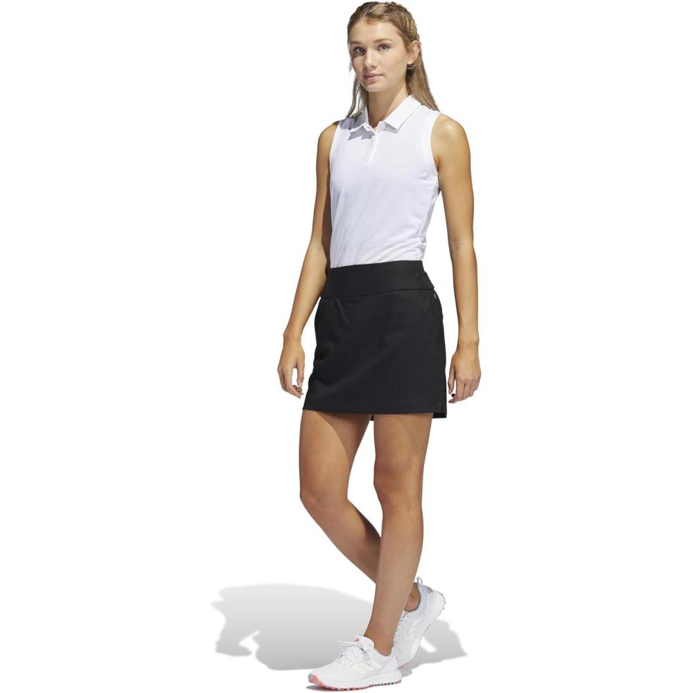 image:imageAdidas Womens Ultimate365 Solid SkortBlack