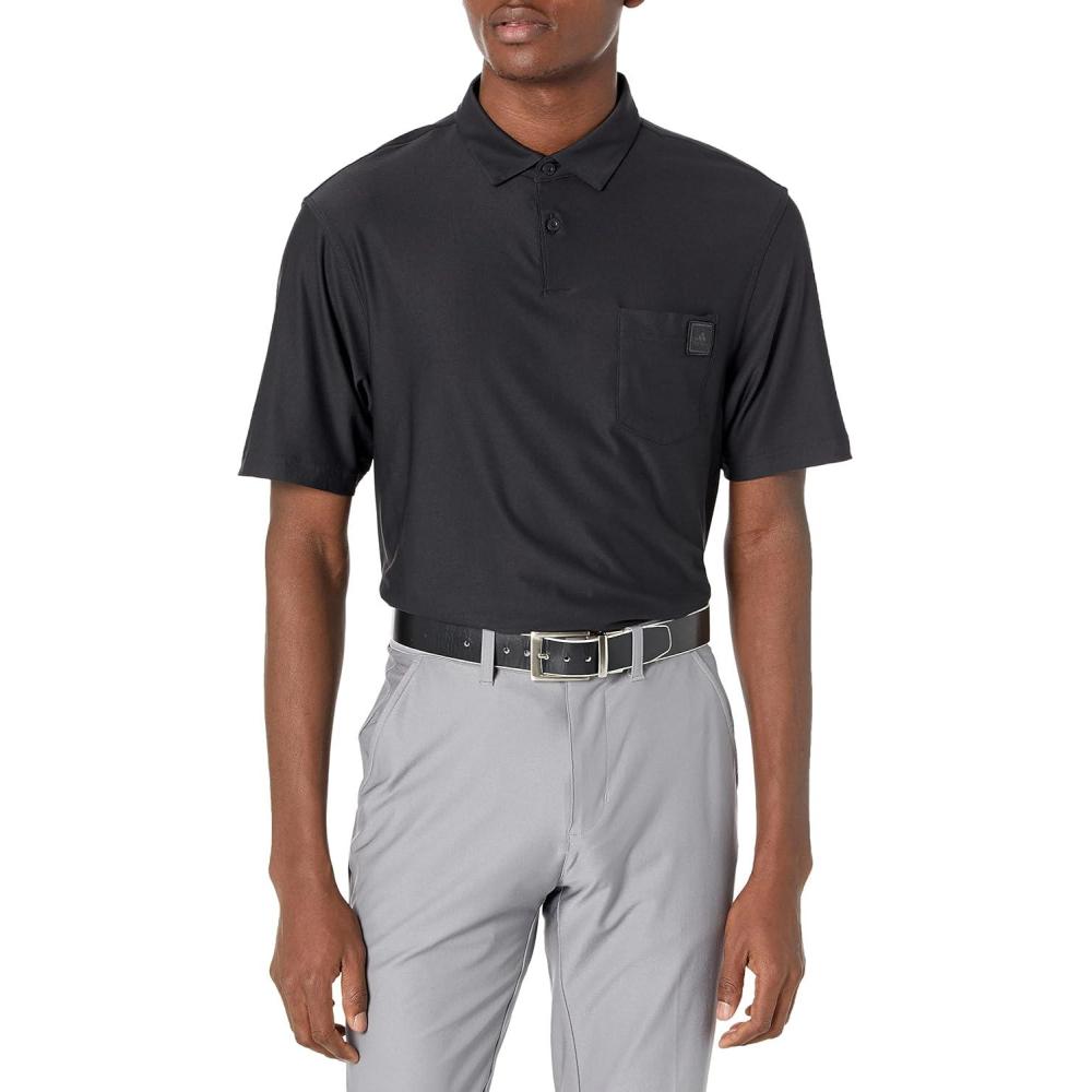 image:imageadidas Mens Goto Golf Polo ShirtBlack 22
