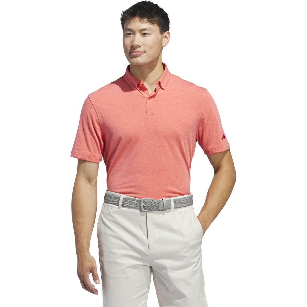 image:imageadidas Mens Goto Golf Polo ShirtPreloved Scarlet Melange