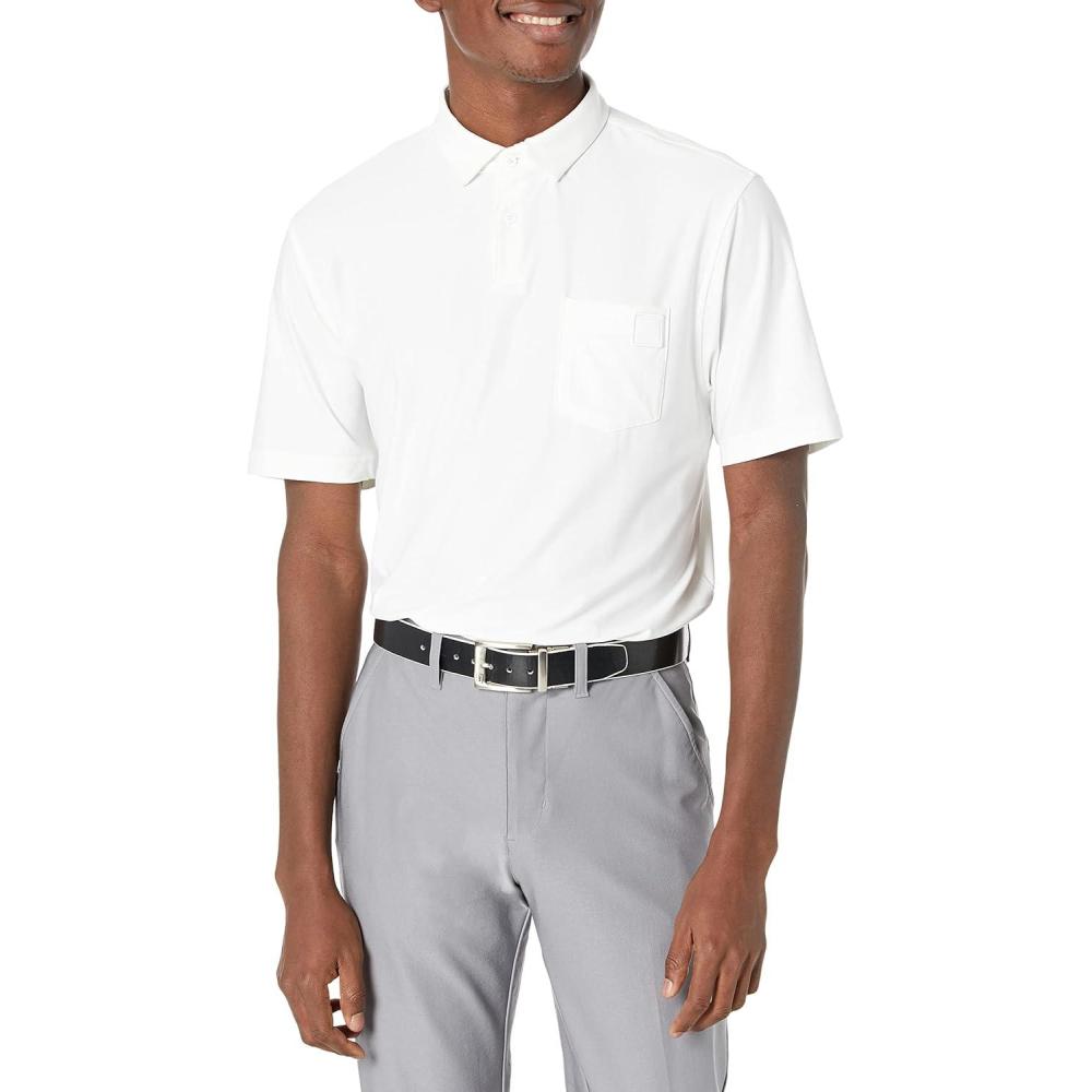 image:imageadidas Mens Goto Golf Polo ShirtWhite