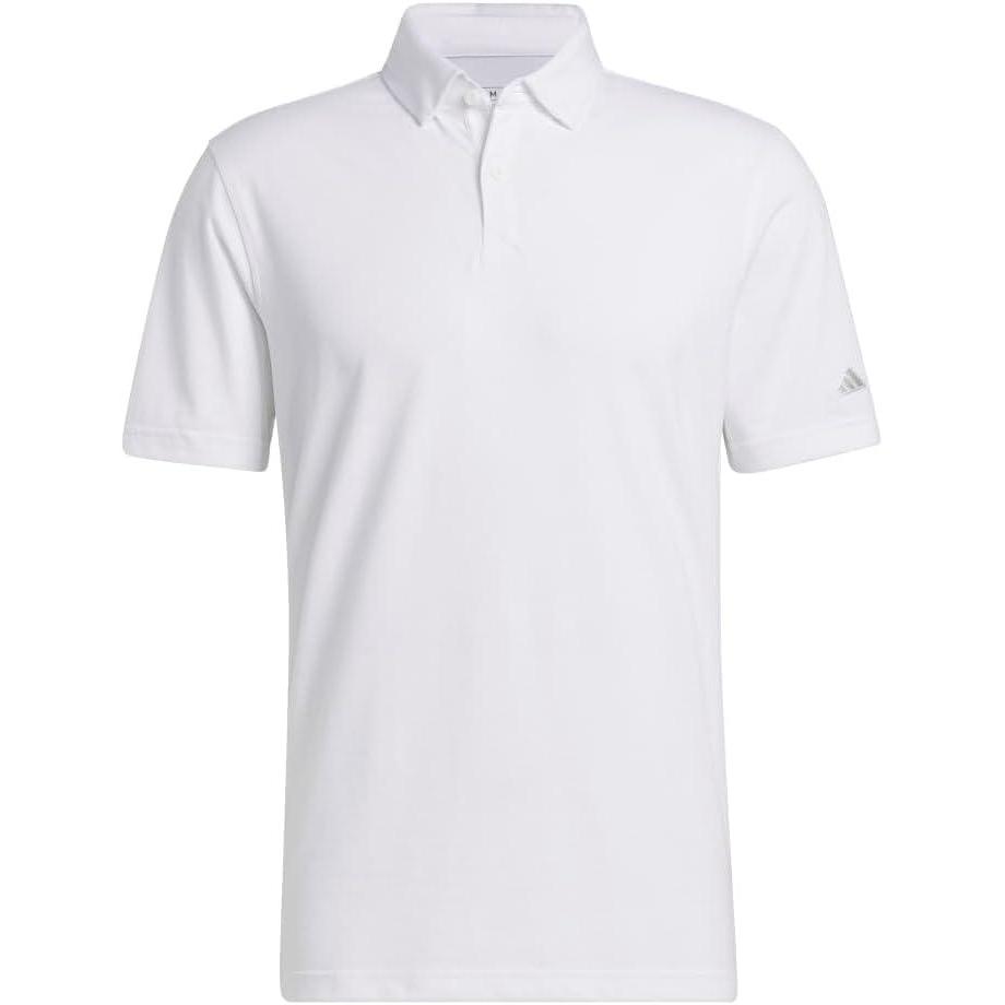image:imageadidas Mens Goto Golf Polo ShirtWhite Melange