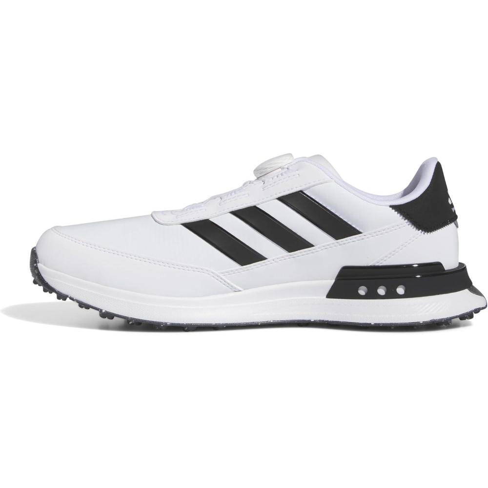 image:imageadidas Mens S2g Spikeless Boa 24 Golf ShoesFootwear WhiteCore BlackFootwear White