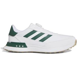 adidas Men’s S2g Spikeless Boa 24 Golf Shoes(Footwear White/College Green/Gum)