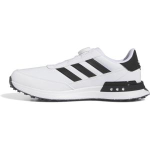 adidas Men’s S2g Spikeless Boa 24 Golf Shoes(Footwear White/Core Black/Footwear White)